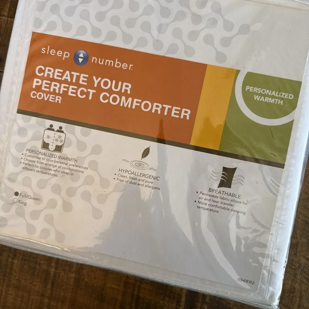 Sleep Number Create Your Perfect Comforter Insert Full/Queen Down Alternative